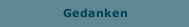 Gedanken
